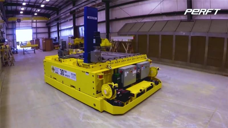 die transfer carts for foundry parts 400t